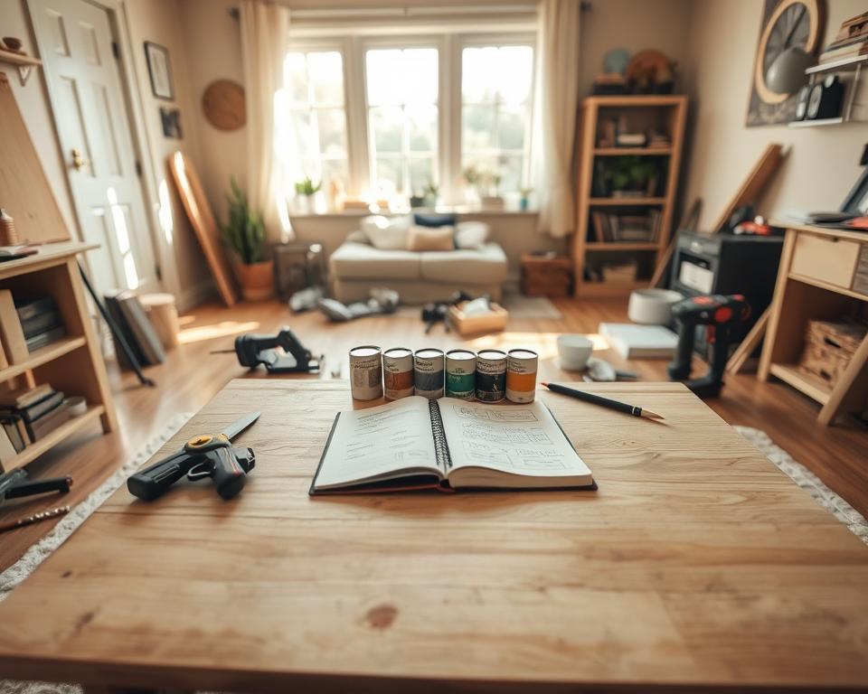 DIY coffee table budget