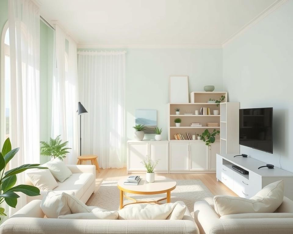 color schemes that open up a room