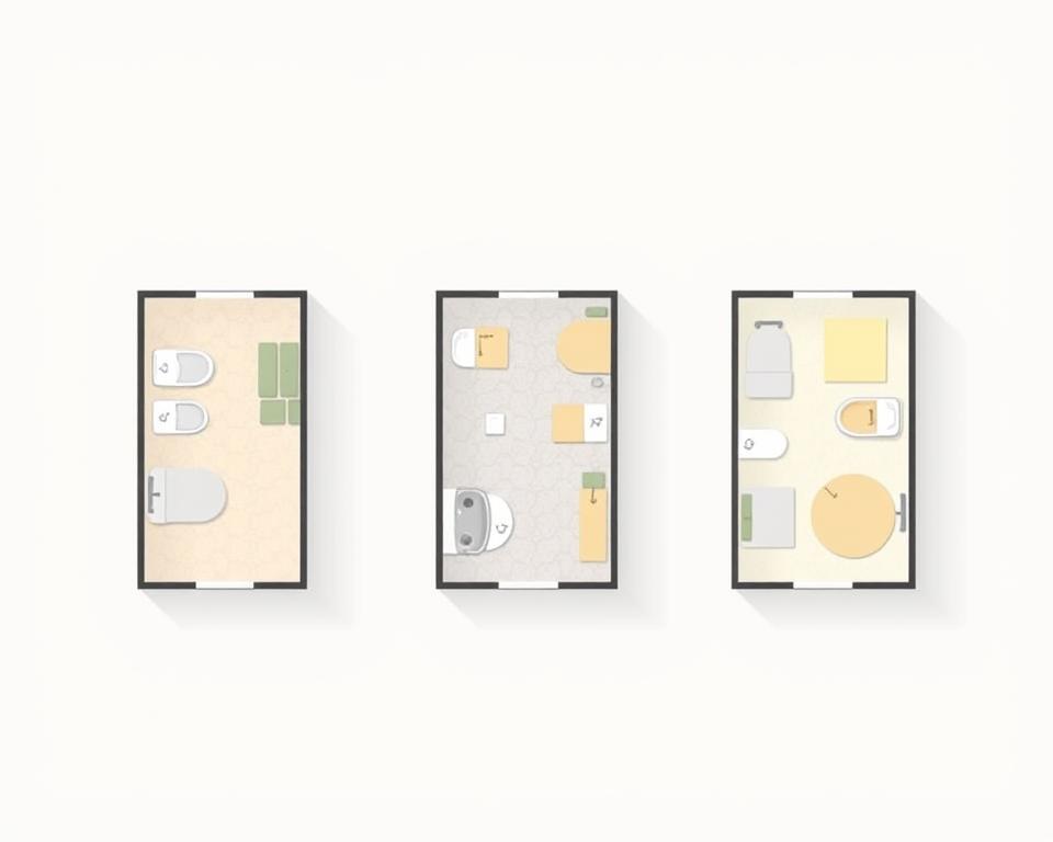 compact bathroom floor plans