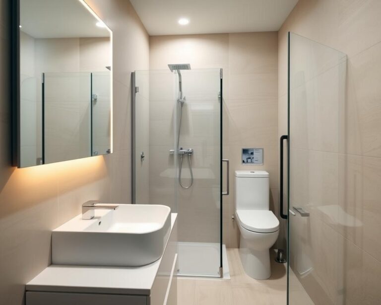 compact bathroom layouts