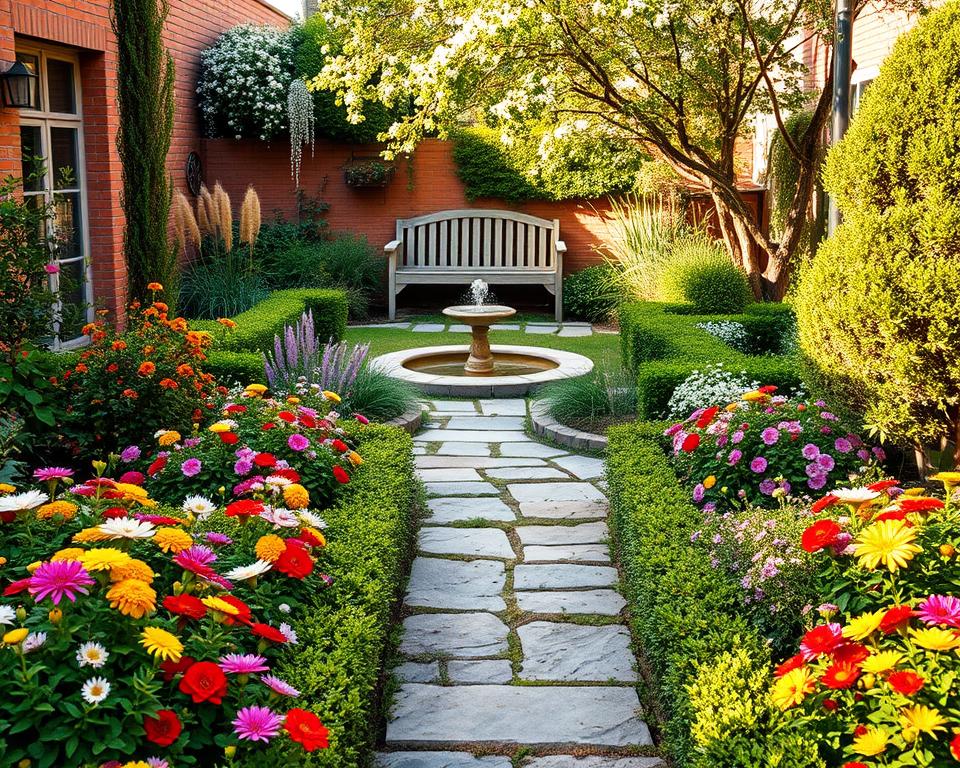 courtyard garden design