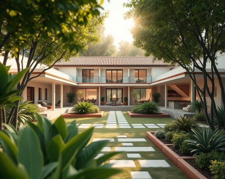courtyard house layout