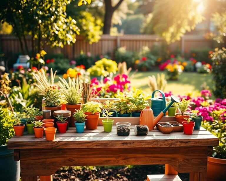garden potting bench diy