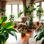 indoor plant styling
