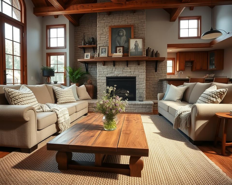 modern farmhouse living rooms