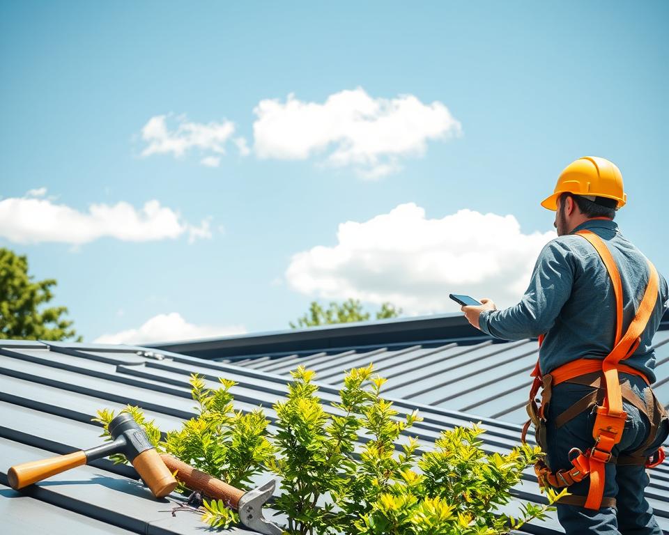 modern roofing maintenance
