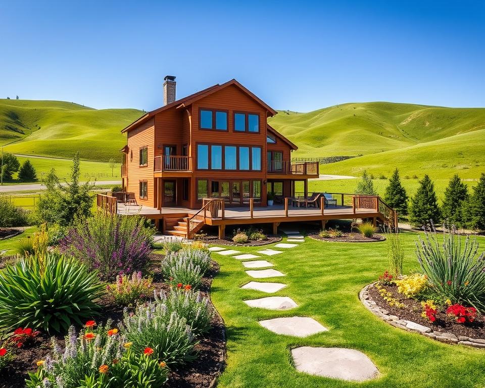 outdoor spaces split level homes