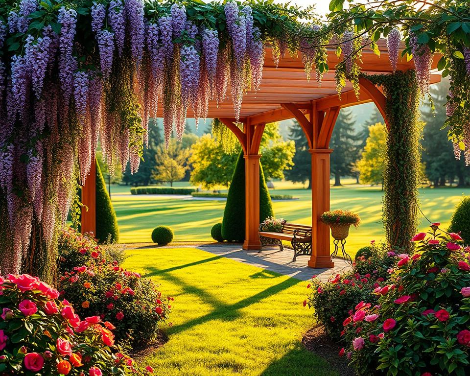 pergola planting ideas