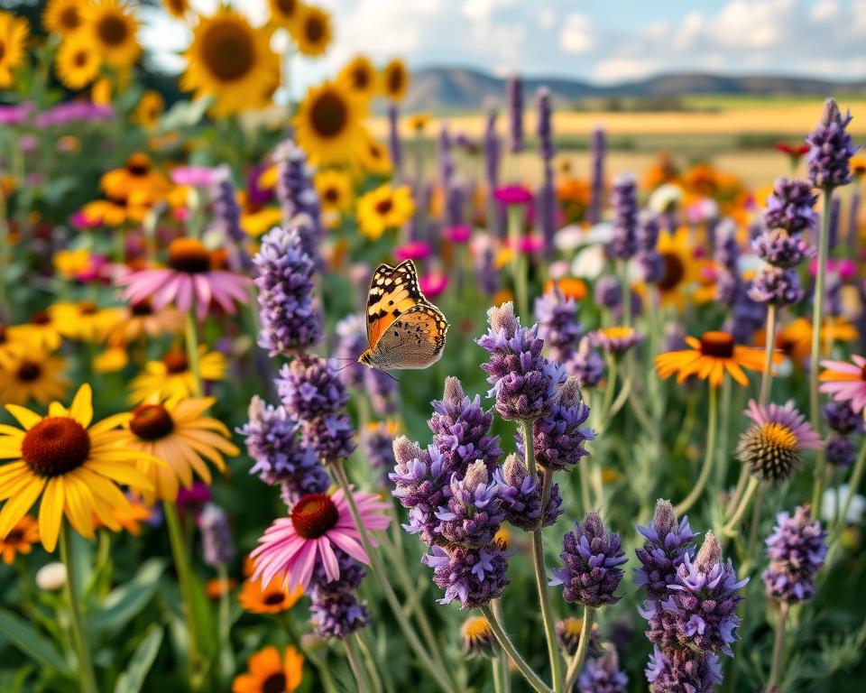 pollinator garden design