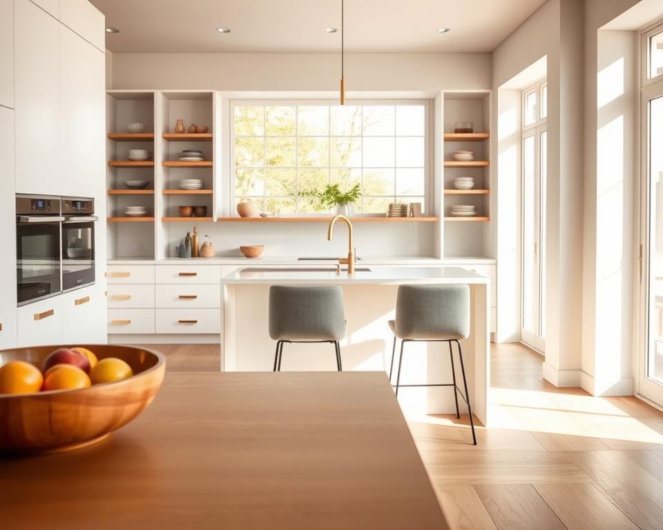 quality materials in minimalist kitchen design