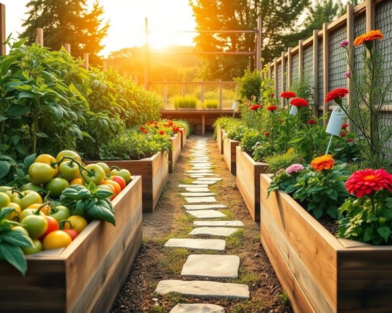 raised bed garden design