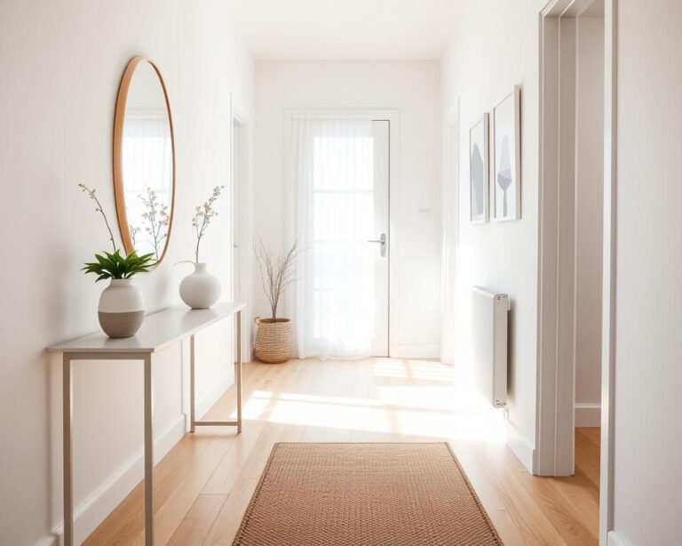 scandinavian hallway decor