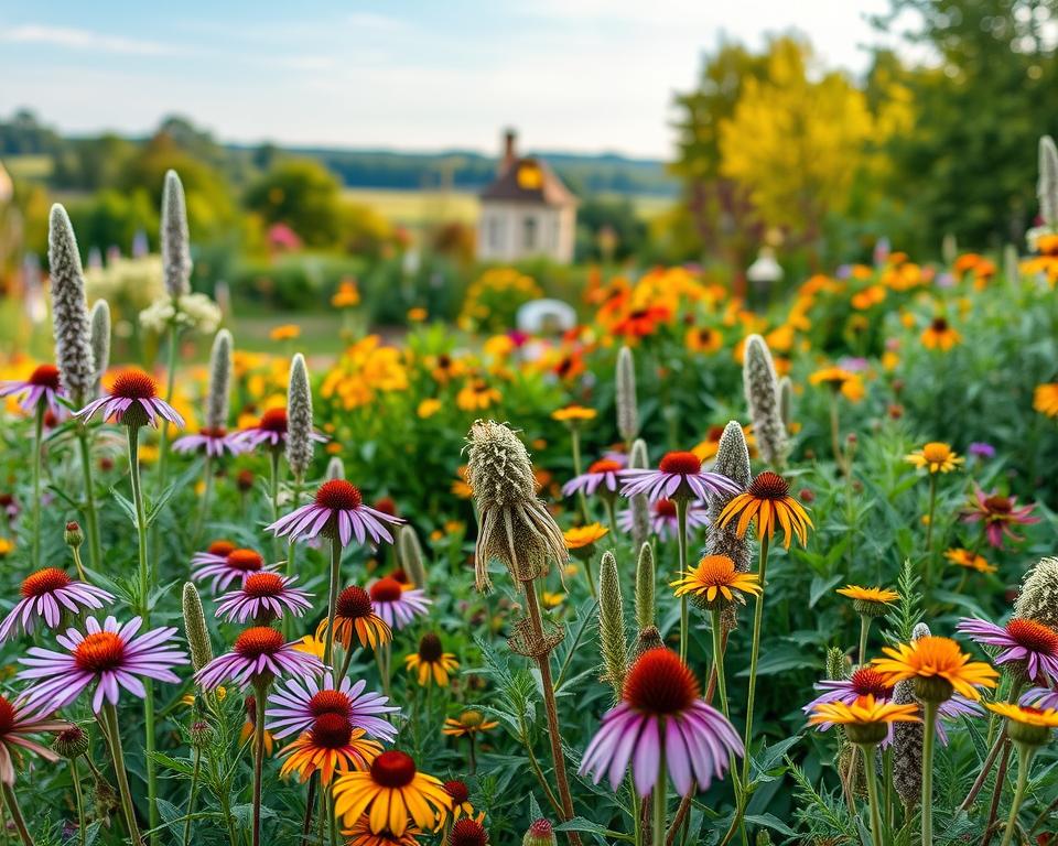 seasonal gardening adapted for native plants