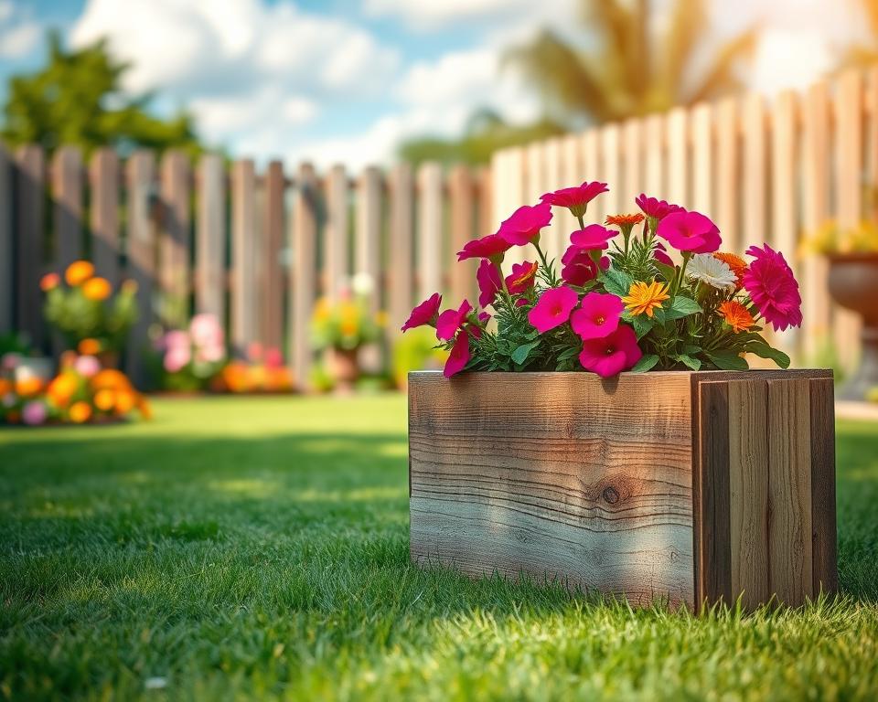 wood planter box diy